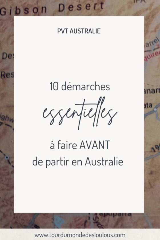 Check List Compl Te Pour Pr Parer Son D Part Pvt En Australie