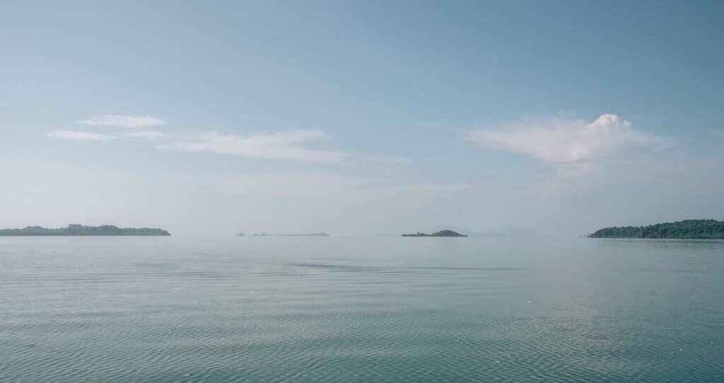 mer Andaman et ses chapelets d'îles de l'archipel des Mergui