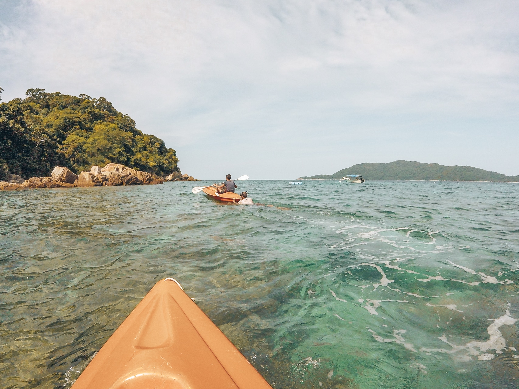 sortie kayak aux îles Perhentians