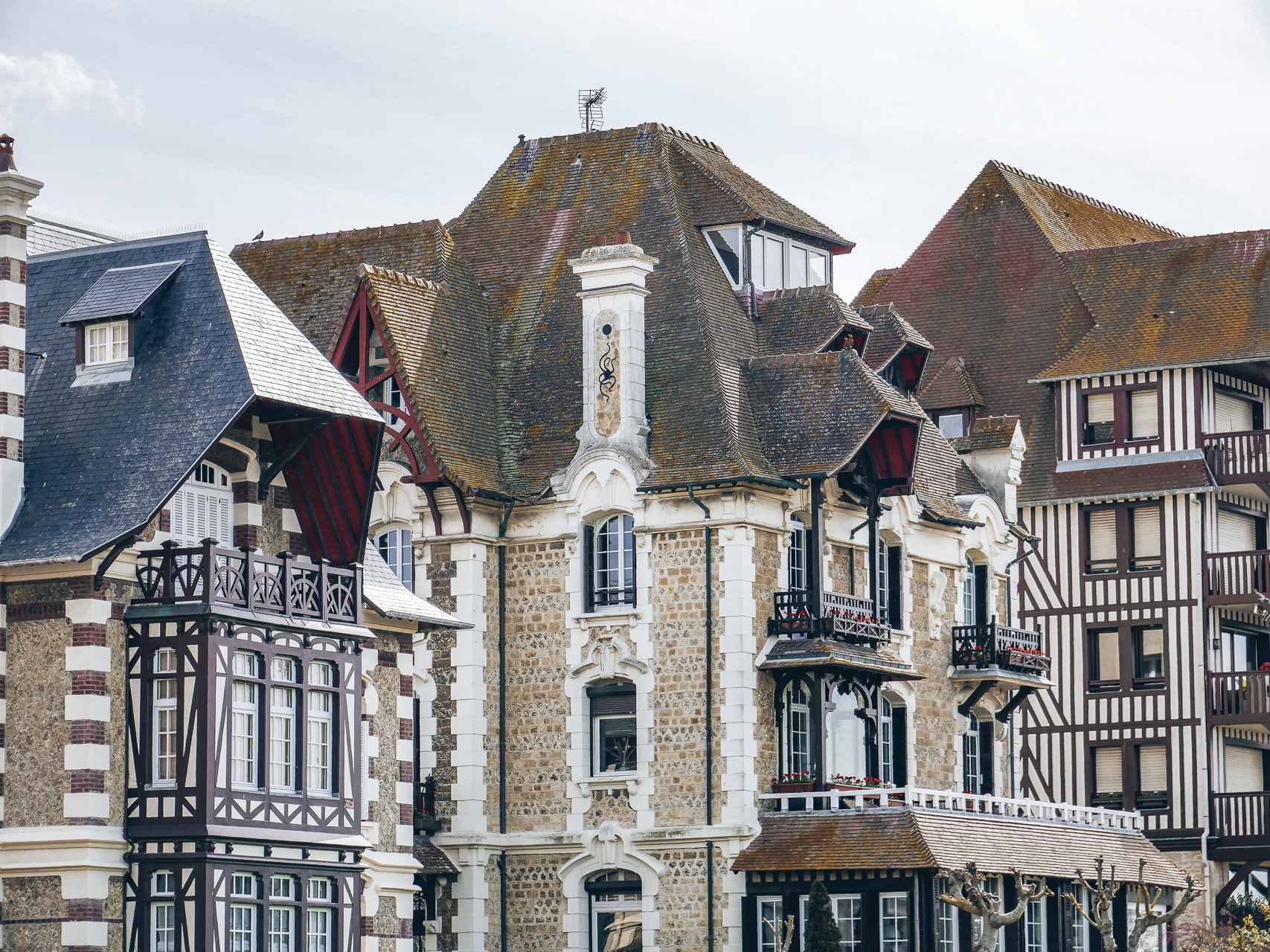 architecture style normand Deauville 