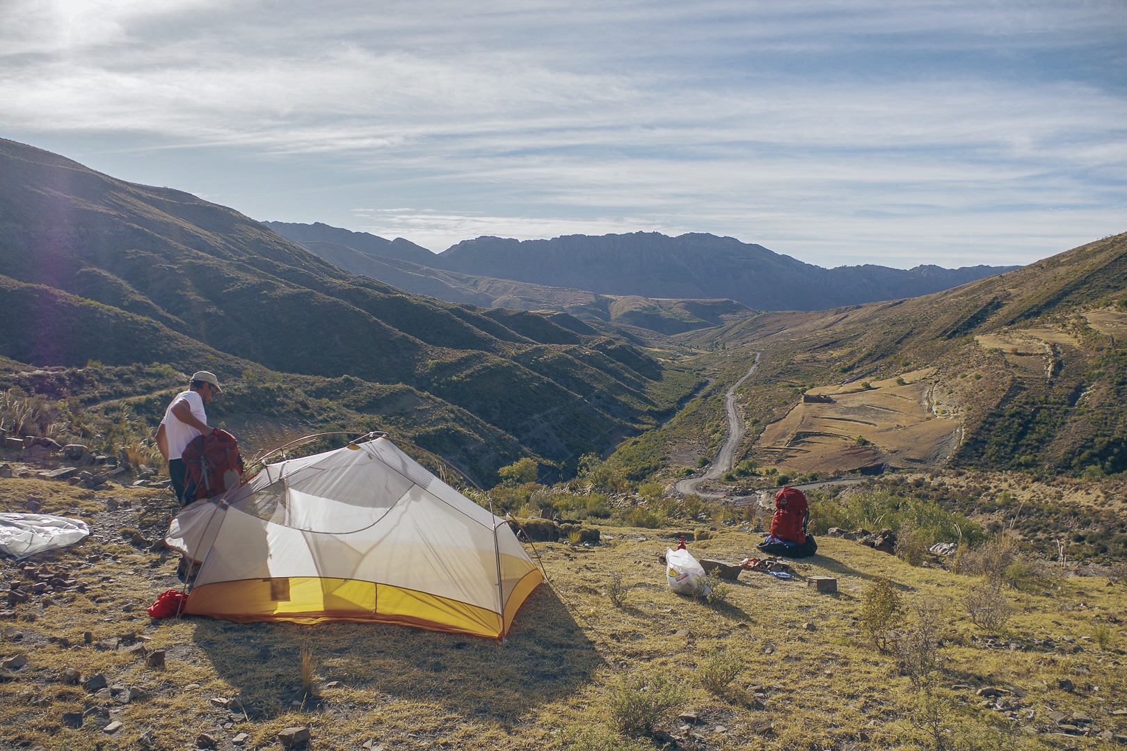 camping trek village Jalq'a en Bolivie