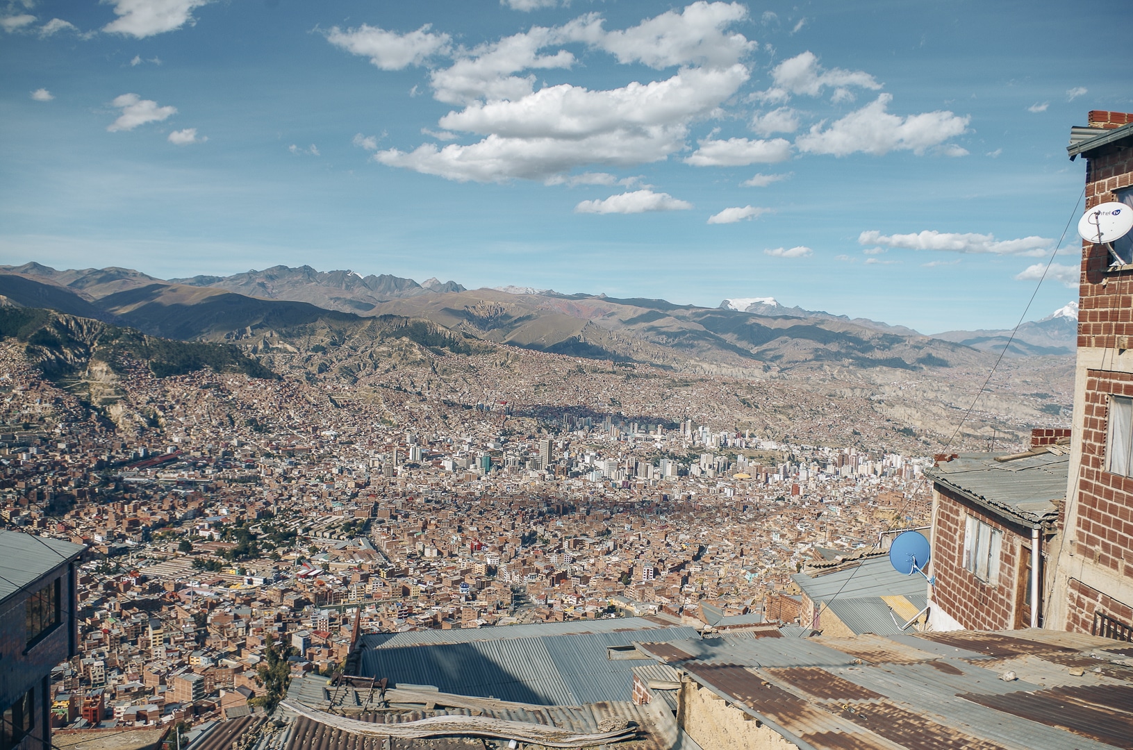la Paz plus haute capitale du monde en Bolivie voyage en bolivie