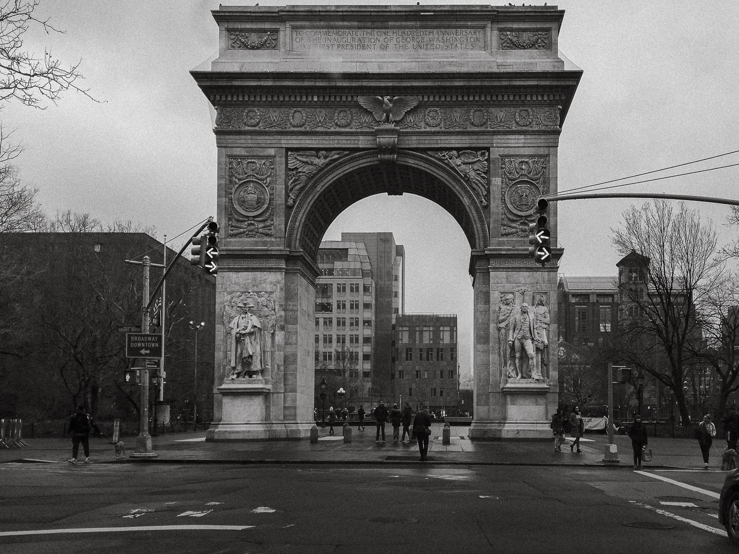Arc de Triomphe George Washington New York greenwich village