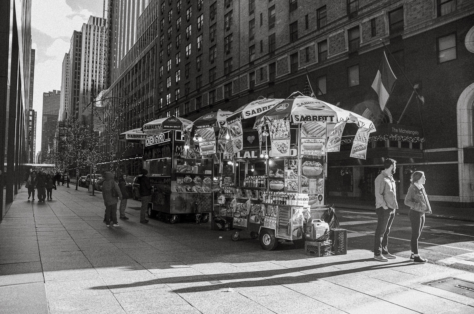stand de hot dog à New York blog voyage