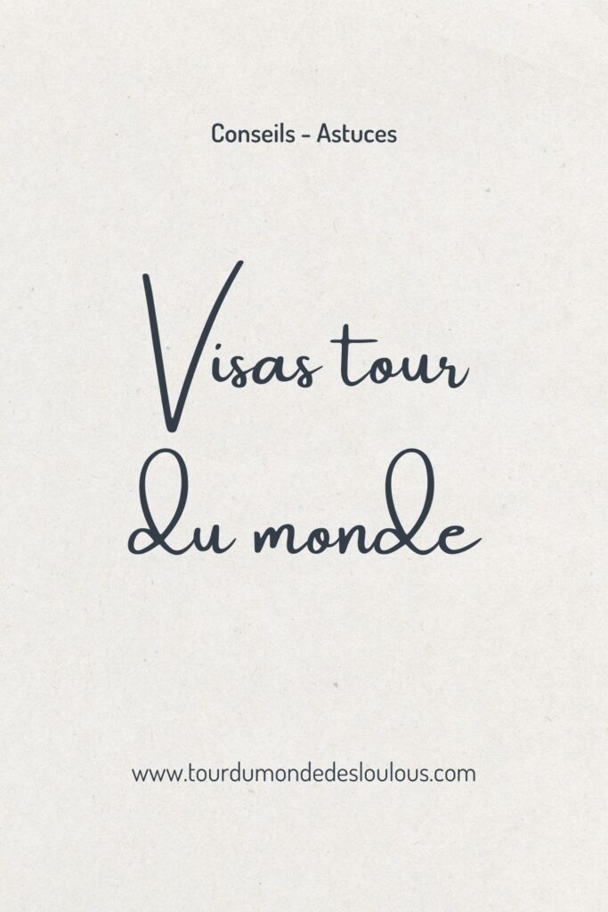 pour quels pays faut-il un visa avec un passeport français ? visas tour du monde pinterest
