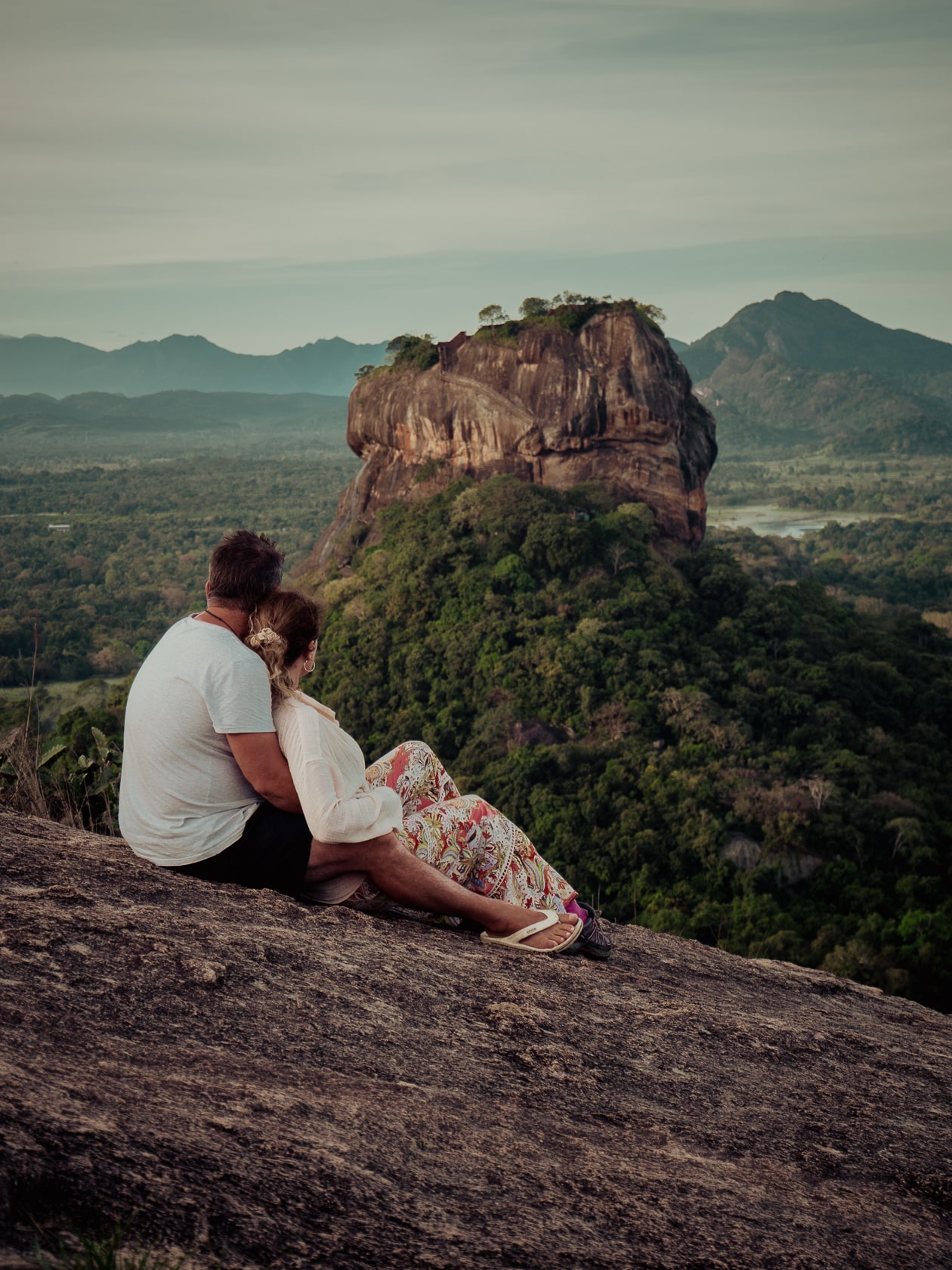 voyage en couple au Sri Lanka lion's rock