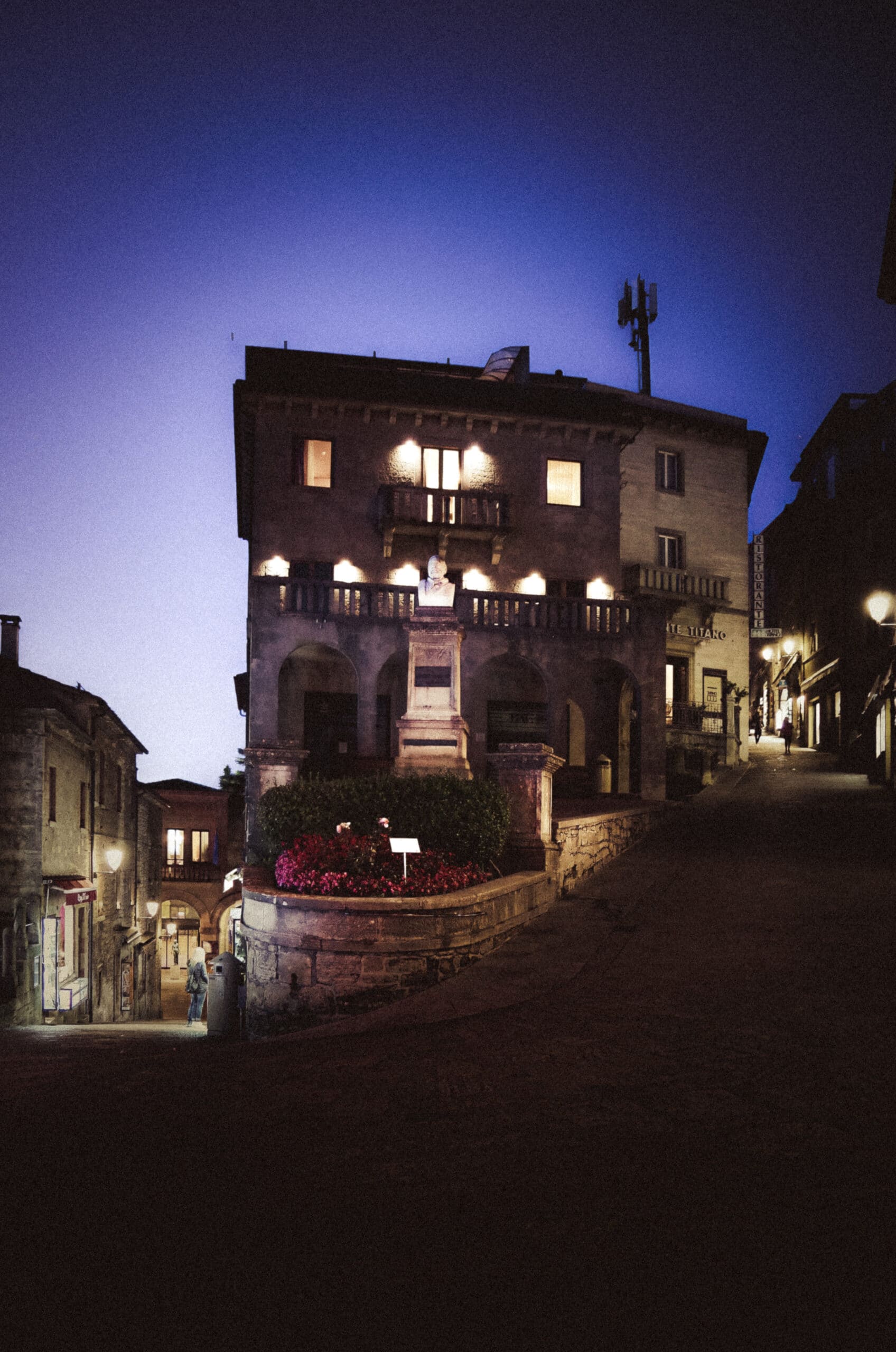 San Marino Italie polaroid