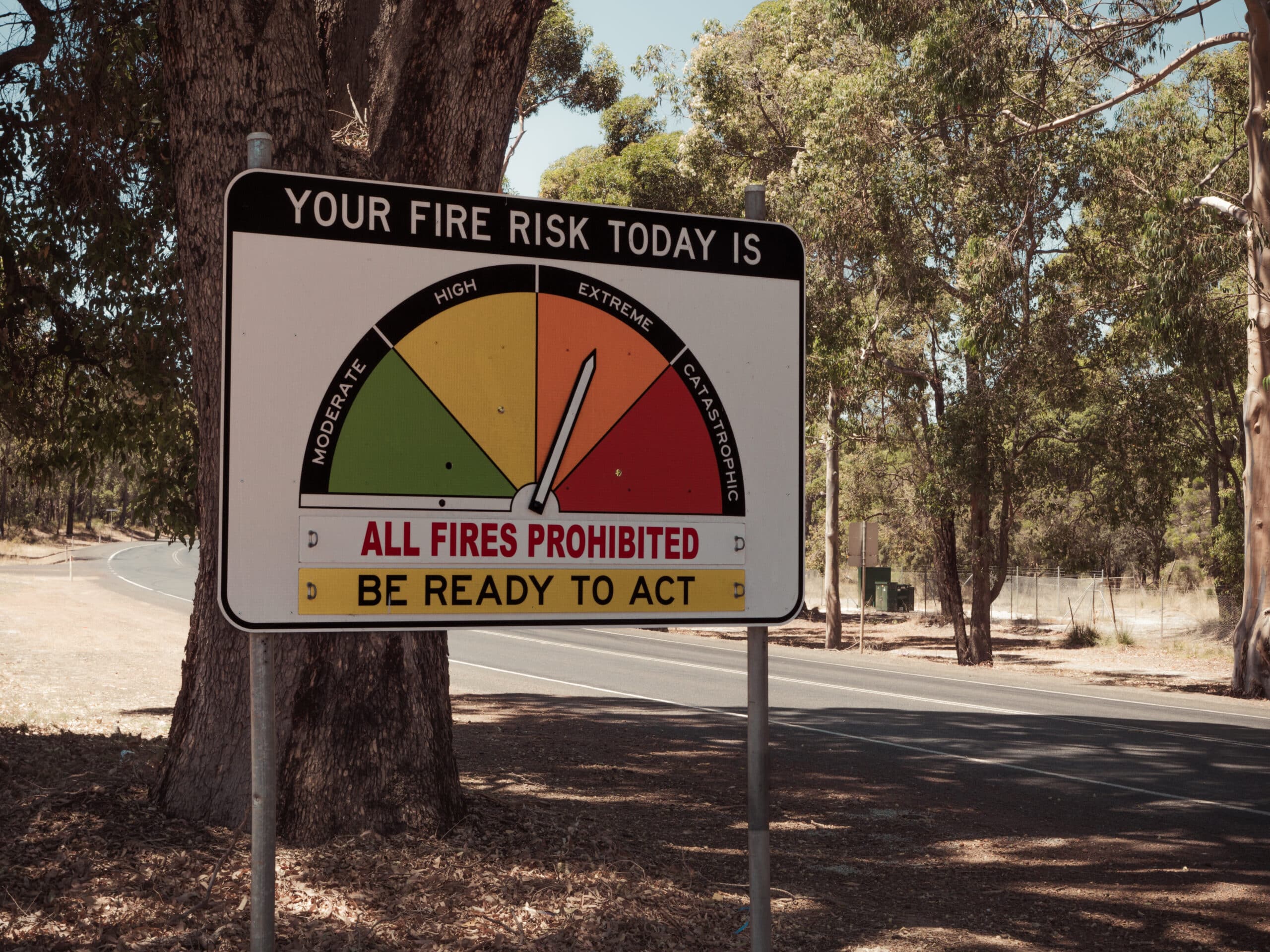 fire danger rating system australie