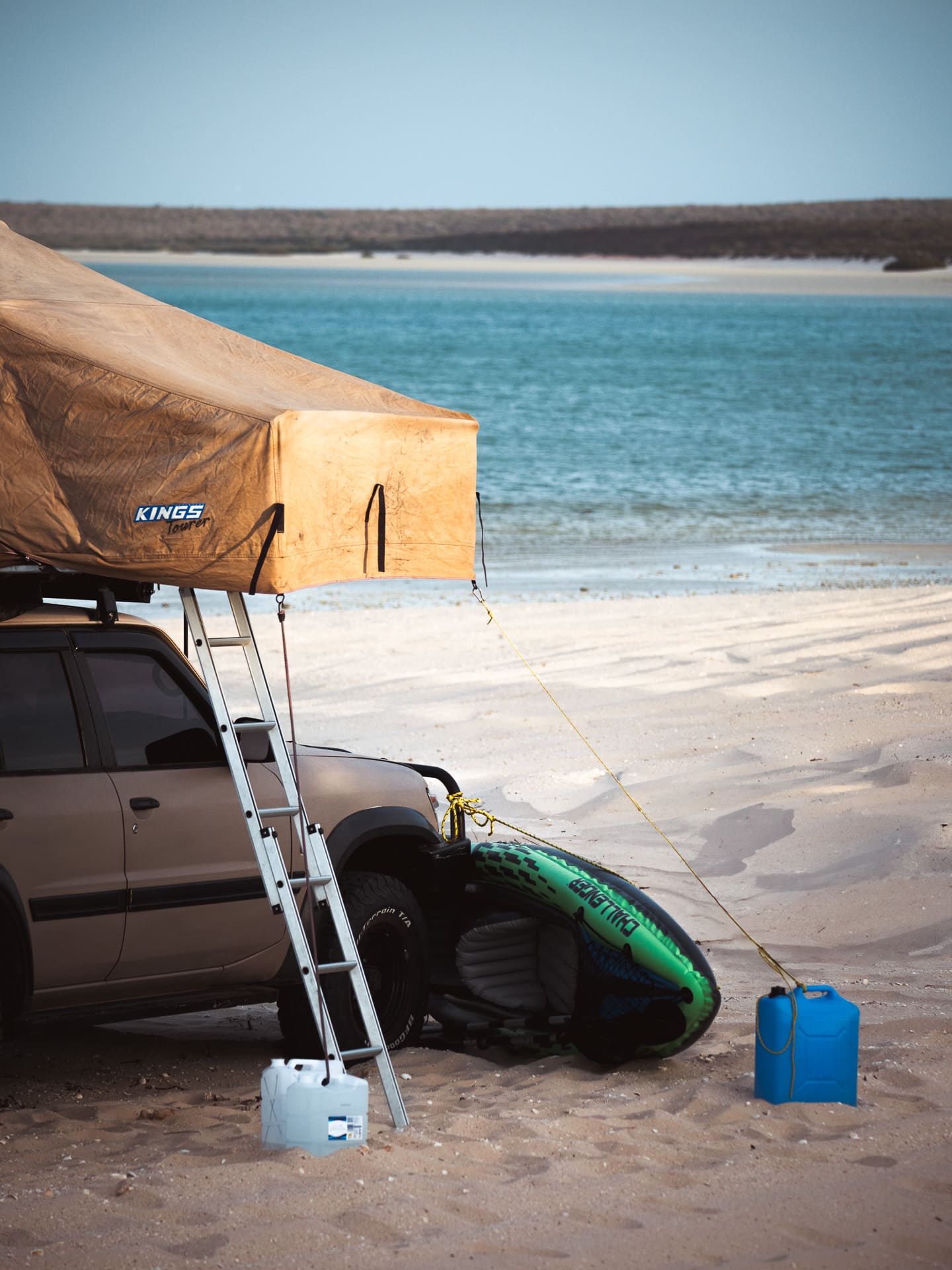 dormir sur la plage en australie